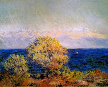bei Cap d Antibes Mistral Wind Claude Monet Ölgemälde